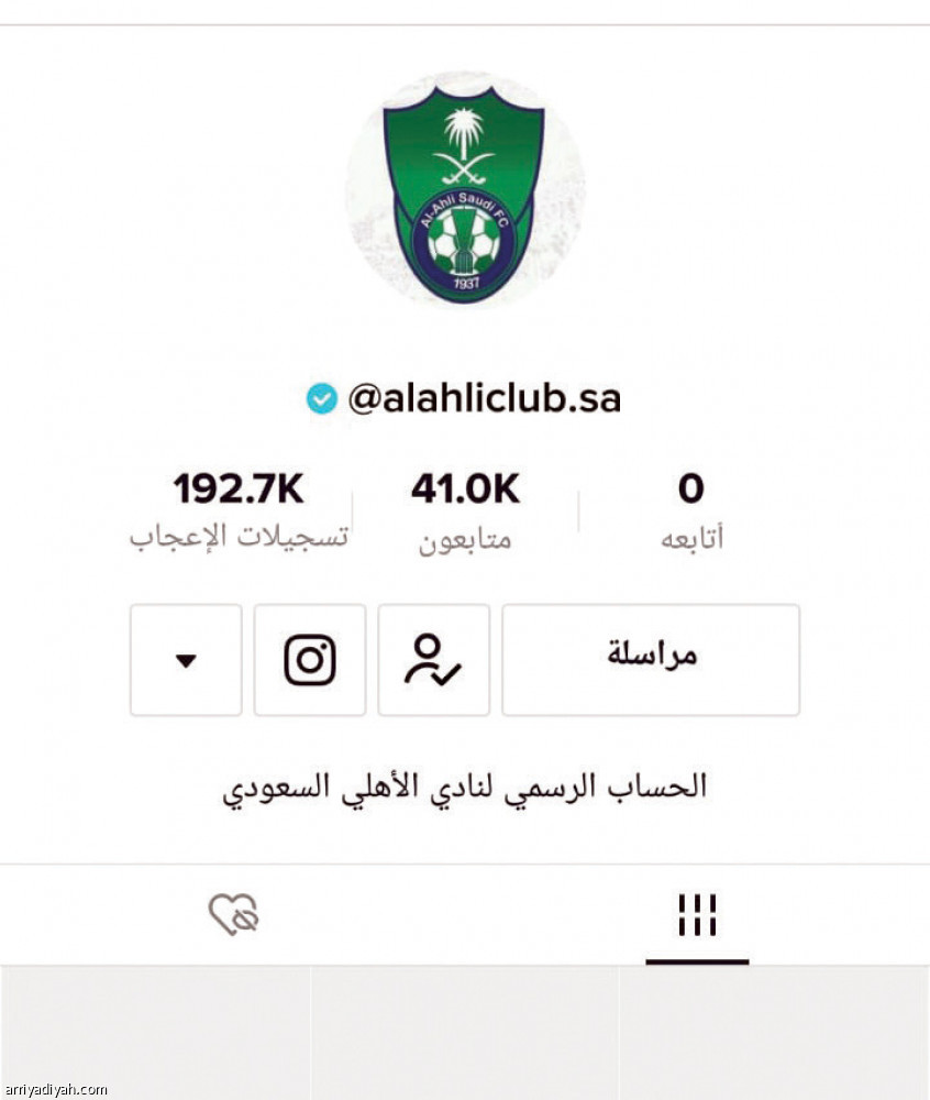 «تيك توك» الأندية
الشباب الأكثر نشاطا