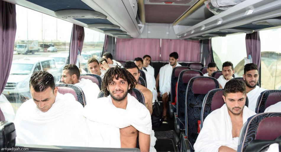 ‏منتخب مصر يصل إلى السعودية لأداء مناسك العمرة