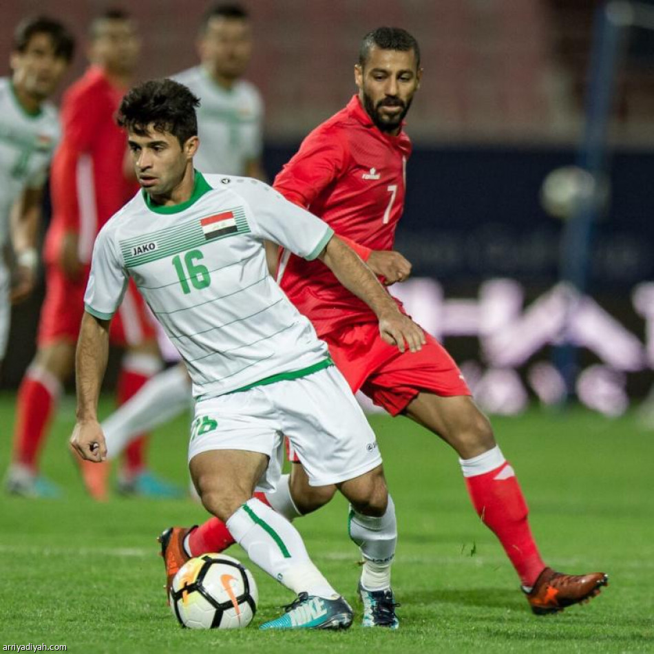 التعادل الأول في خليجي 23 بين البحرين والعراق