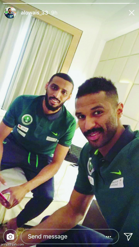 لاعبو الأخضر.. ترحيب.. وفرحة بالعودة