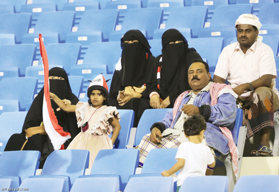 الجماهير السعودية واليمنية