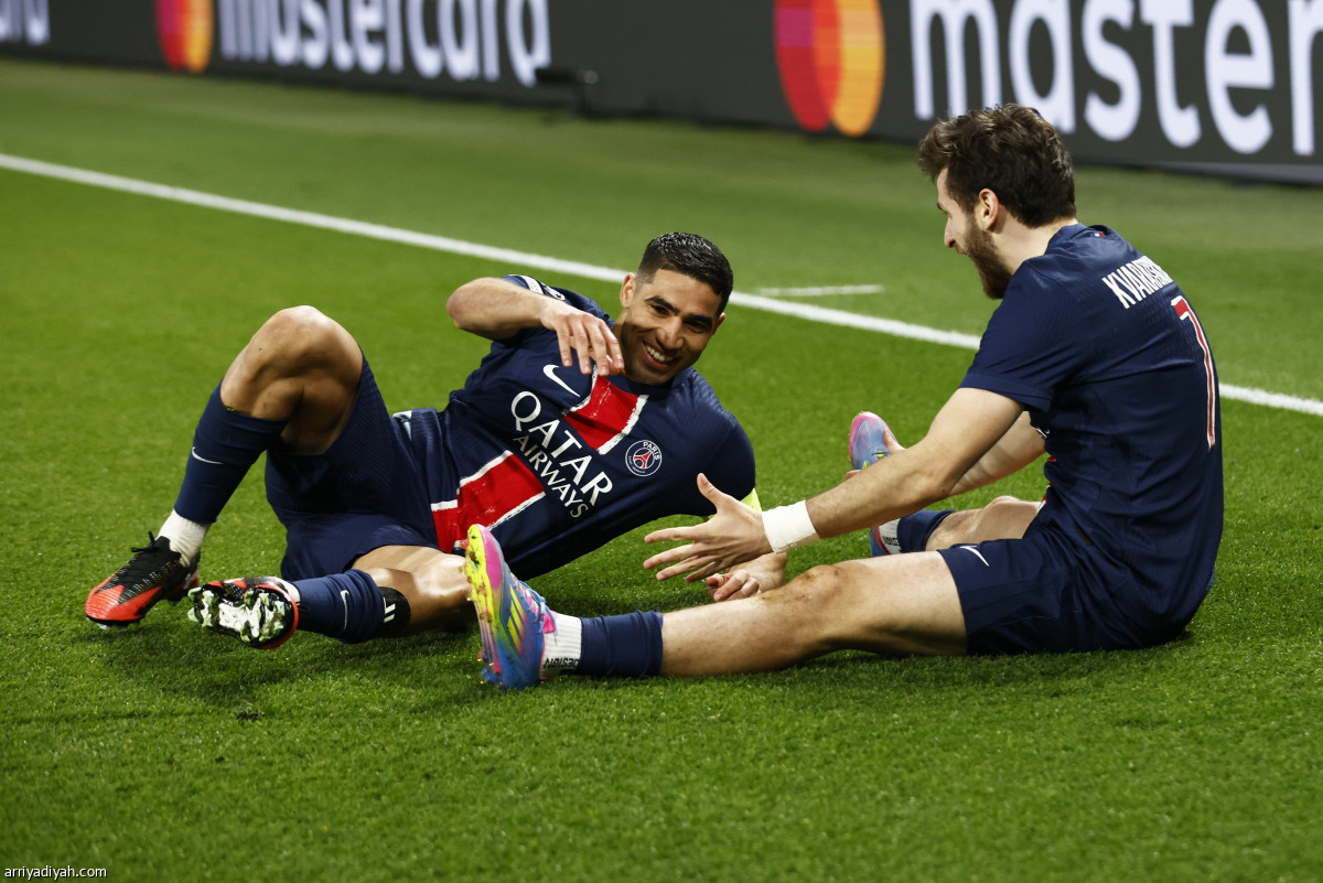 سان جيرمان يقلبها