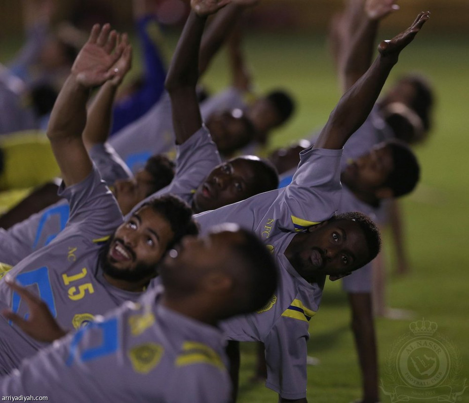 النصر يستعد للوحدة بالتسديدات .. ويغلق تدريباته