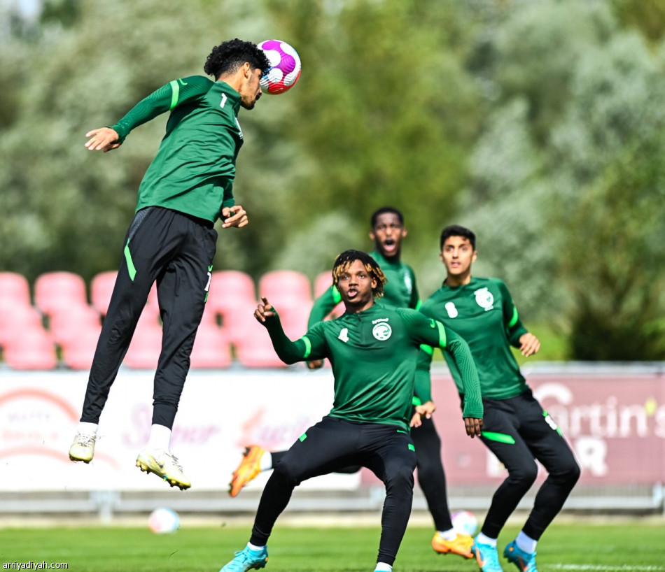 قبل مقدونيا.. الأخضر الأولمبي يستعد بـ«الثابتة»