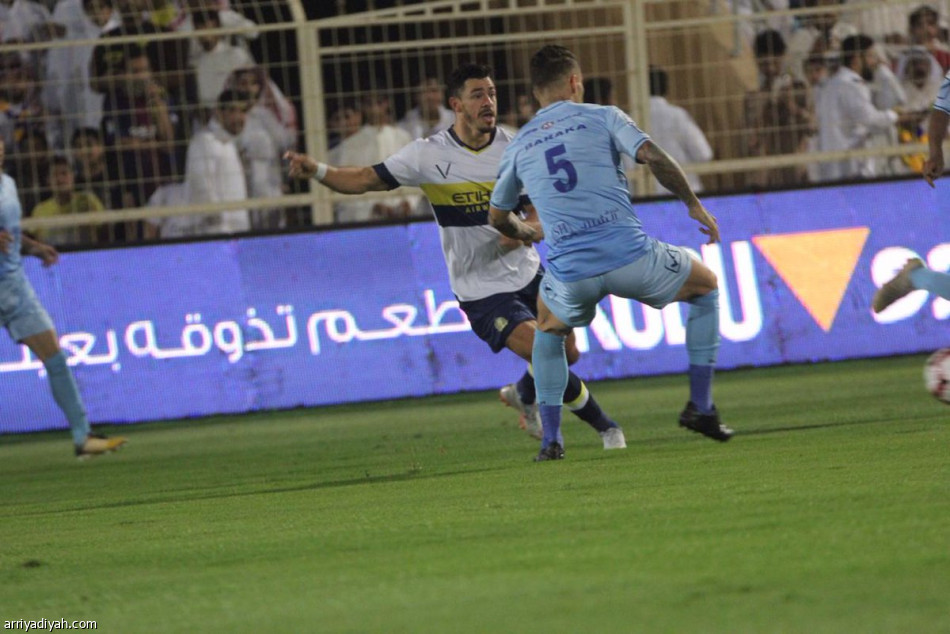 النصر يعود بنقاط الباطن..  ويطير بالصدارة