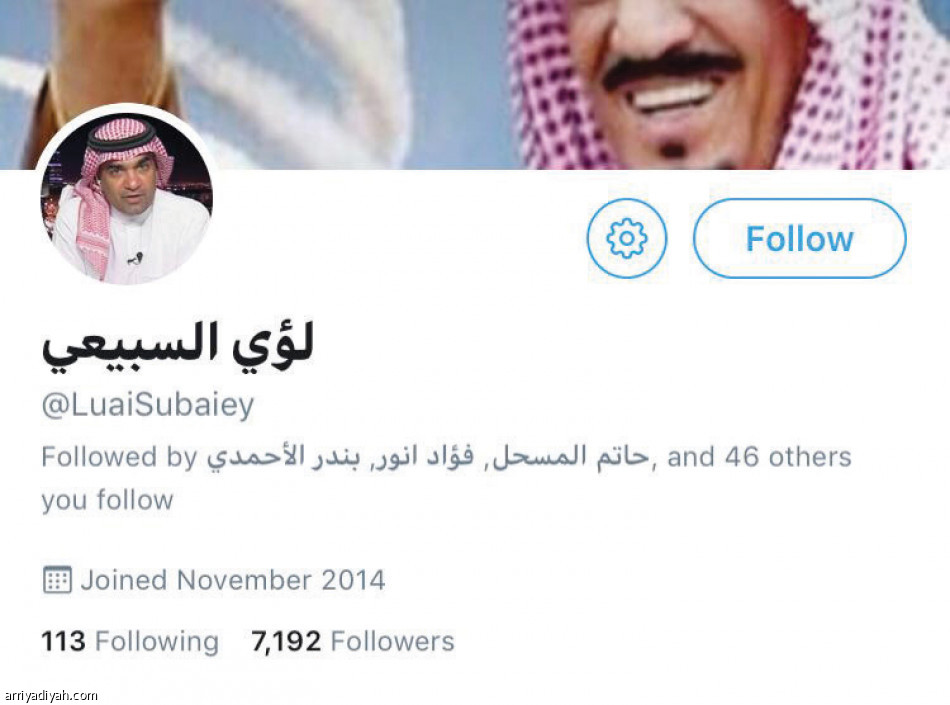 أعضاء اتحاد القدم
لا يتابعون حساب الرئيس