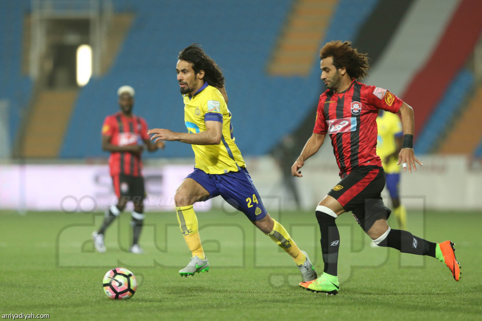 النصر يتجاوز خسارة الكأس وينتصر على الرائد