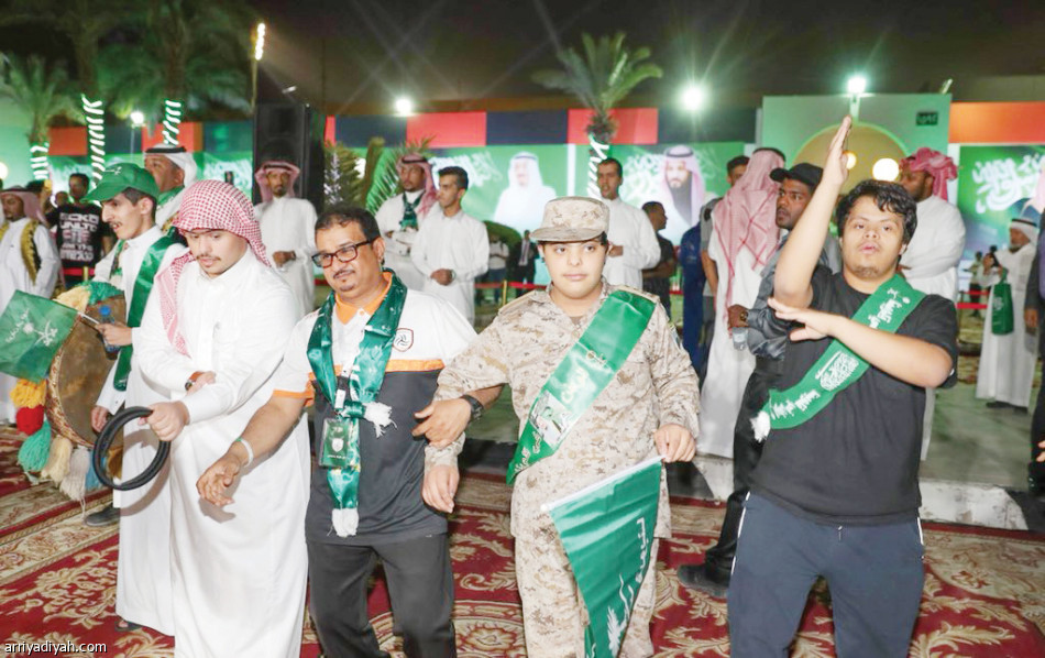احتفالية الشباب..
عرضة.. ومسيرة عن تاريخ السعودية