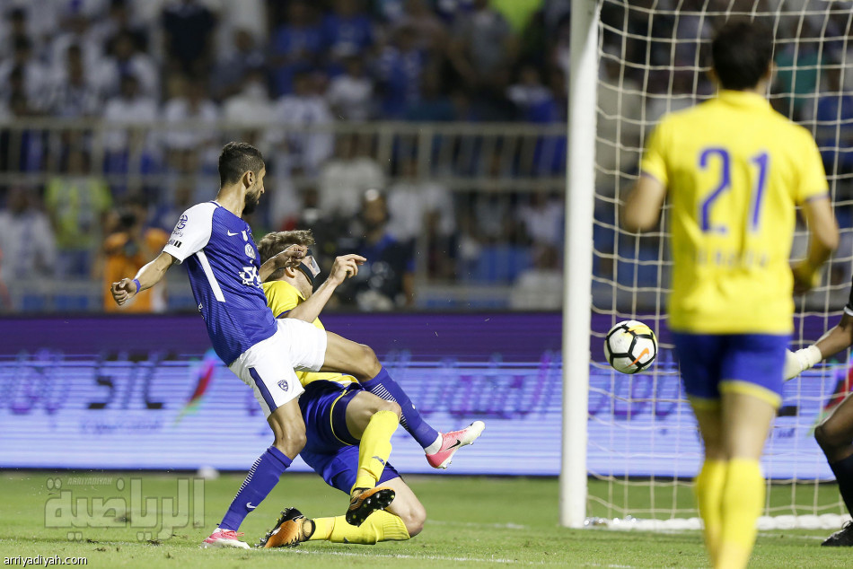الهلال يفرض أفضليته في الديربي بثنائية سالم وإدواردو