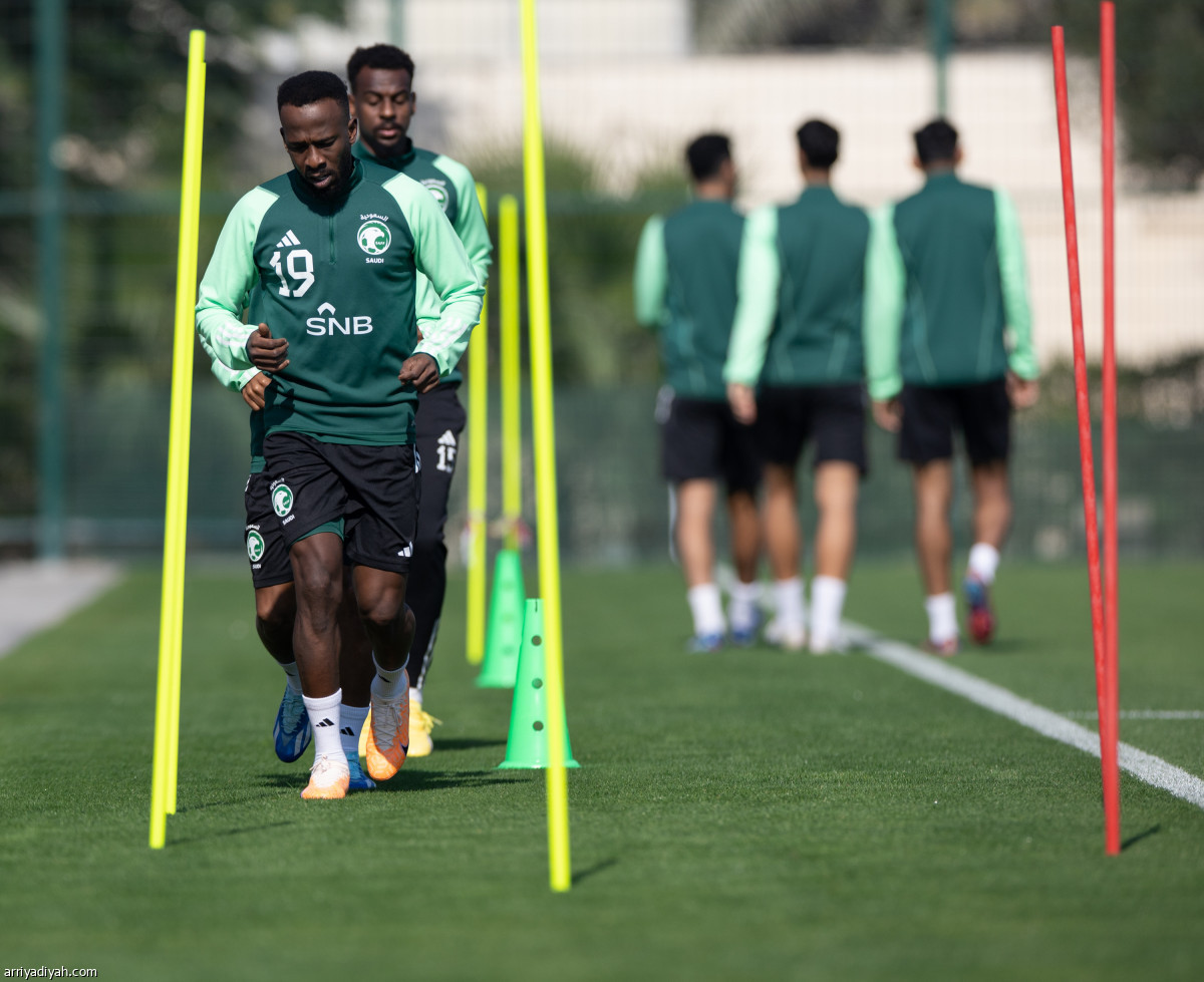 الأخضر.. استعداد