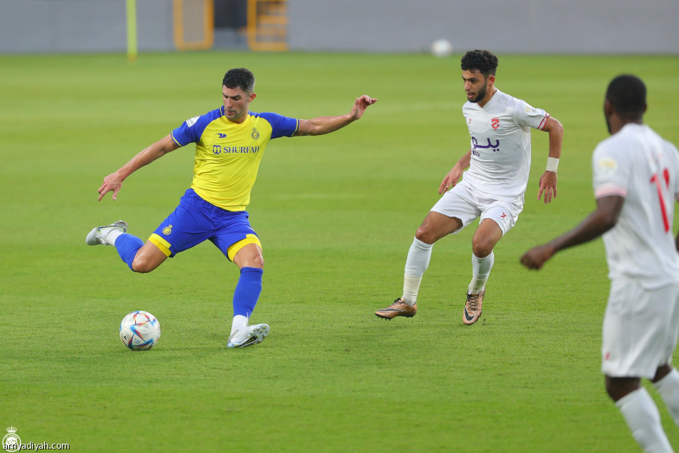 النصر يتعادل مع الحزم بـ21 لاعبا