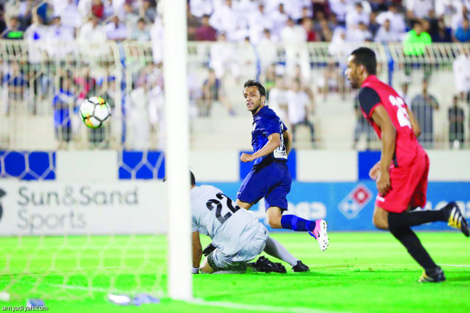 الهلال يطمئن جماهيره بخماسية المجزل