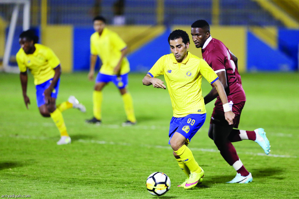 النصر يكسب تجربة الفيصلي بثنائية باتو والراهب