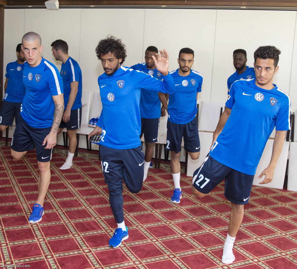 تدريبات استرجاعية في الهلال والمنيع يواصل التأهيل