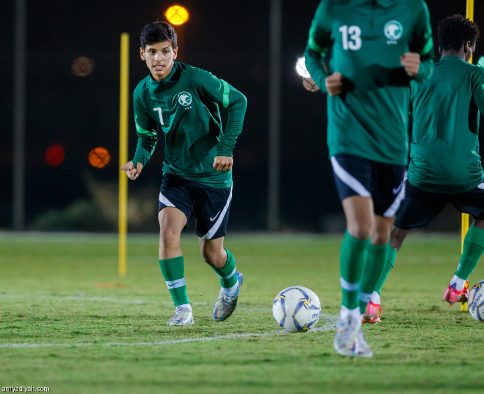 أخضر الناشئين ينطلق في معسكر الدمام