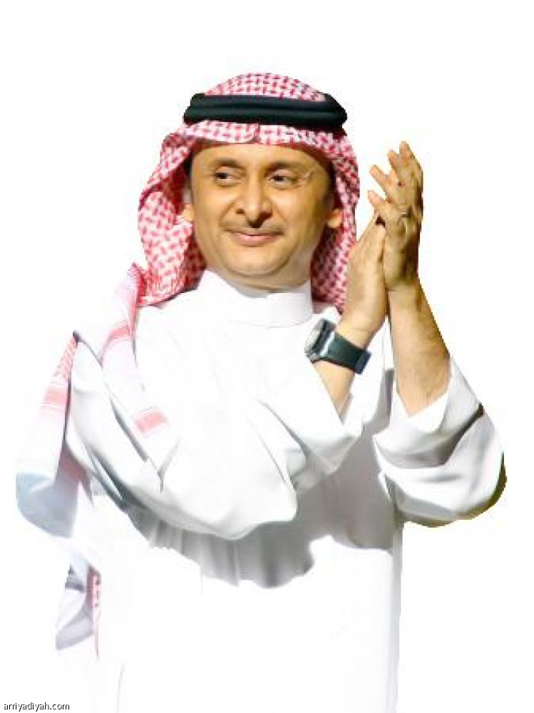 عبد المجيد يغني لتركي والمساعد
