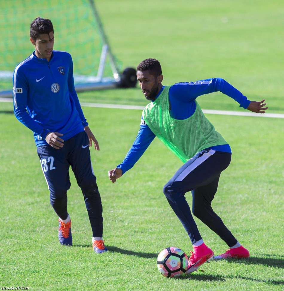 ماتياس يشارك في تدريبات الهلال ودياز يركز على الاستحواذ والسرعة