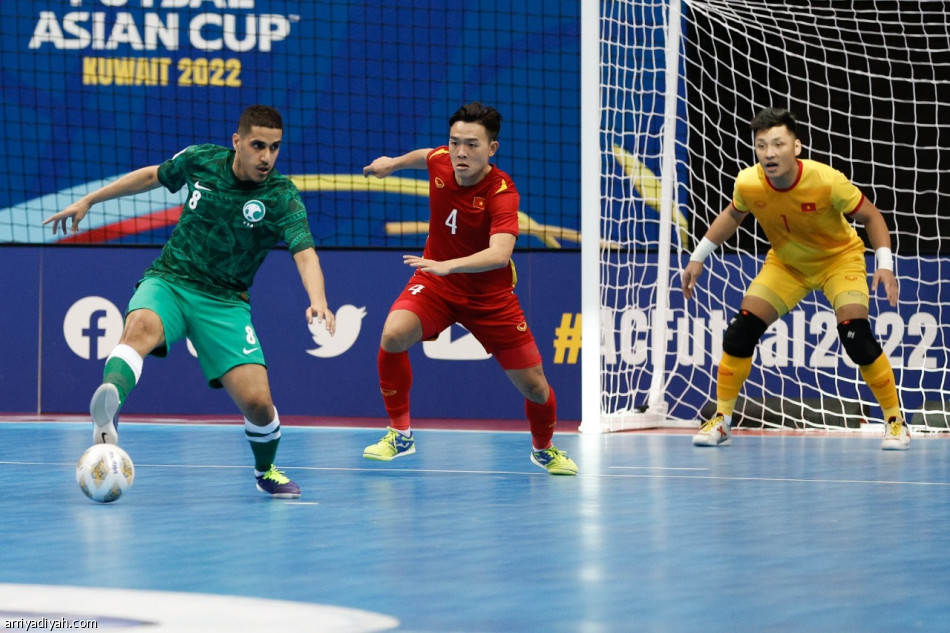 أخضر الصالات يخسر مواجهة فيتنام