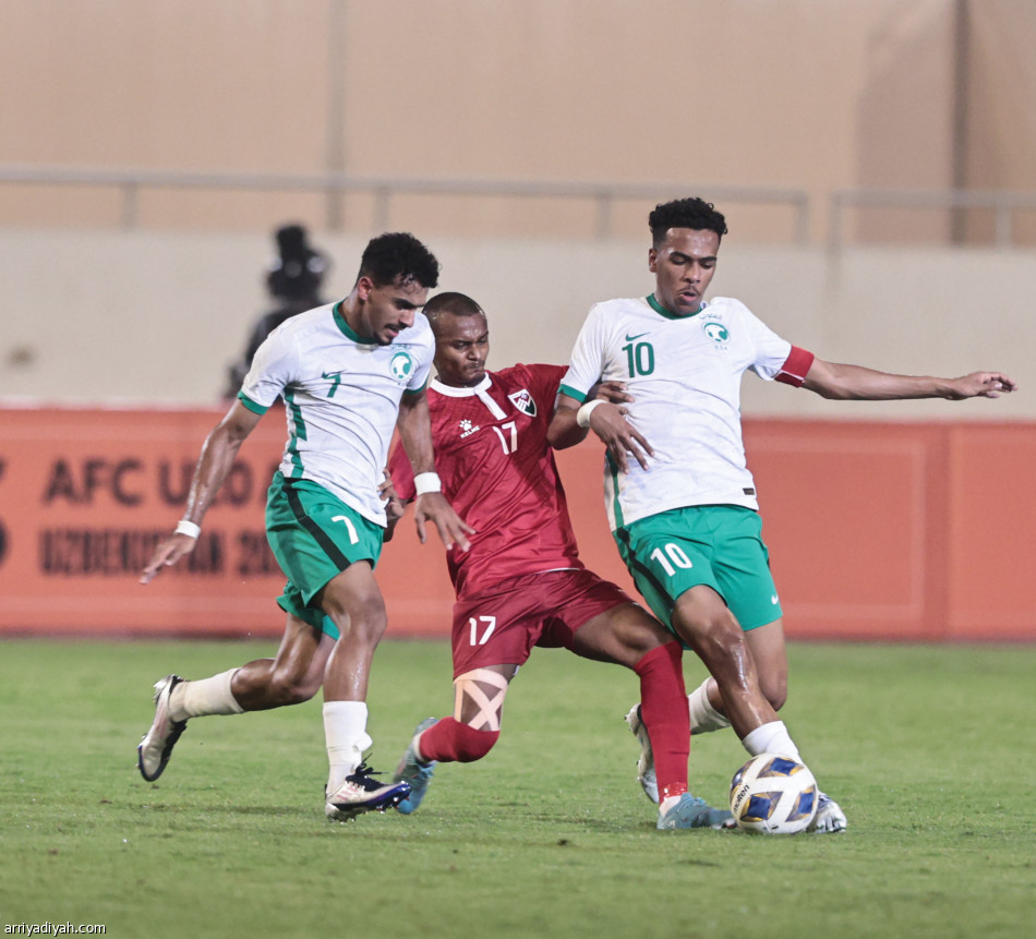 الأخضر الشاب يكتسح المالديف بـ11 هدفا