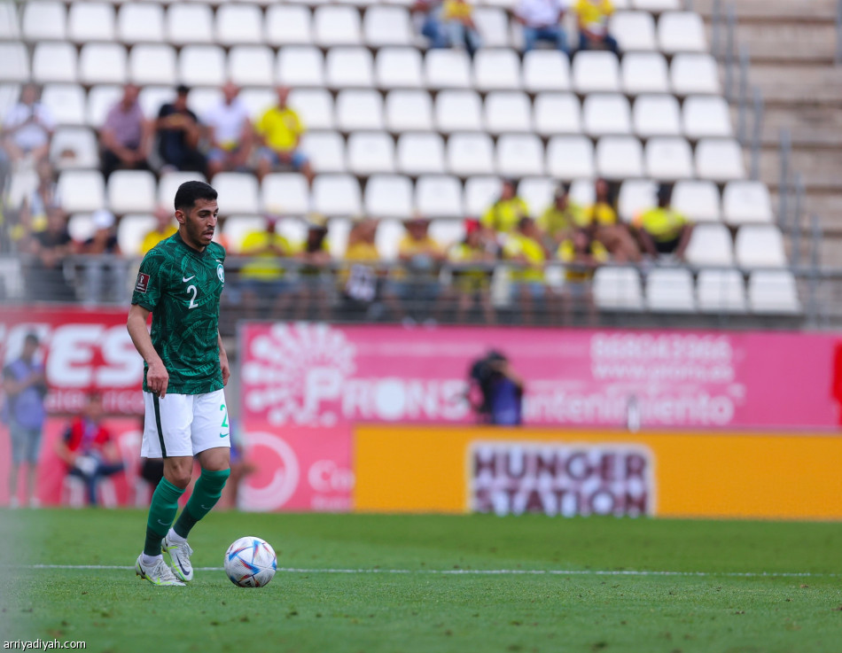 في غياب رينارد.. الأخضر يخسر تجربة كولومبيا