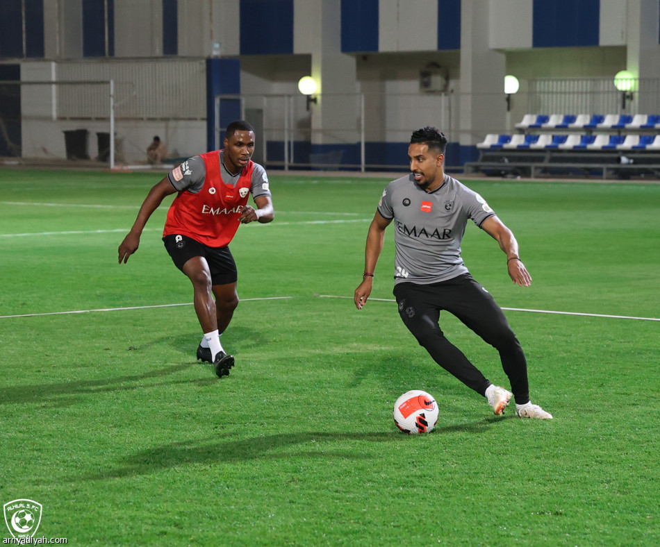 الهلال.. دياز يكثف اللياقة