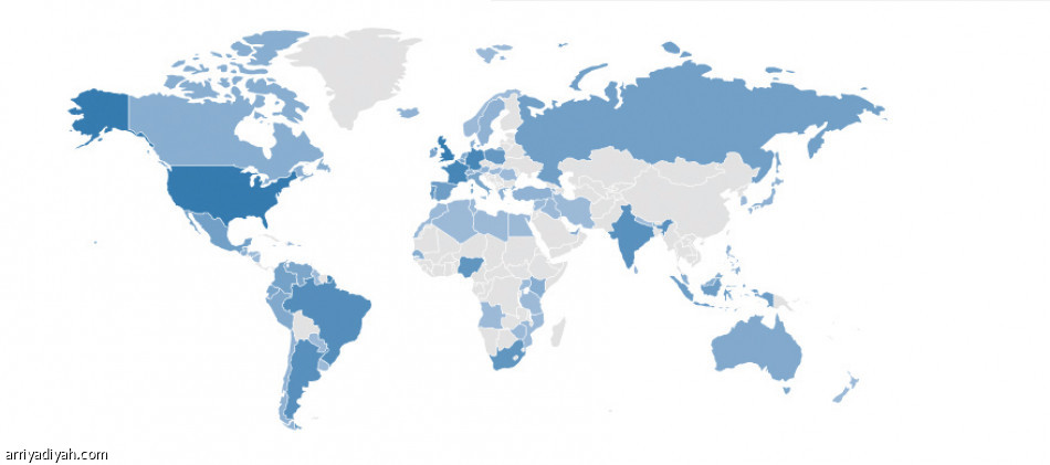 الأرجنتين وآيسلندا
30 مليون زائر
