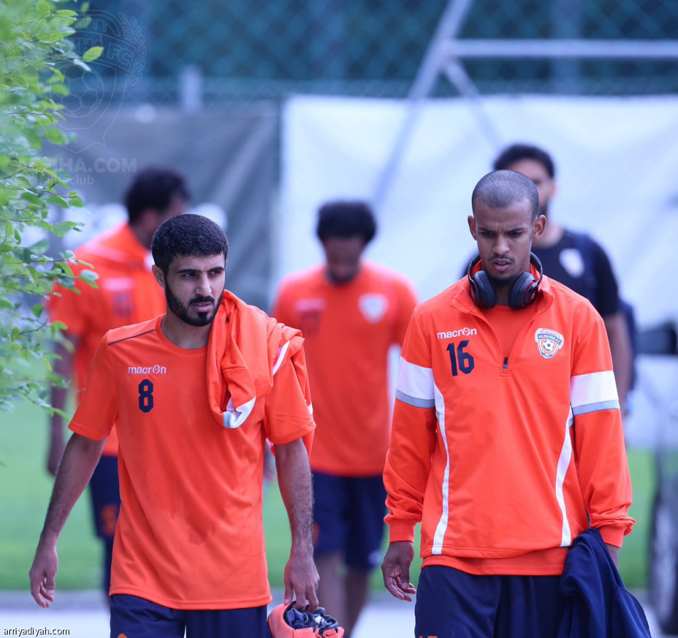 ادملسون وروني يشاركان في تدريبات الفيحاء