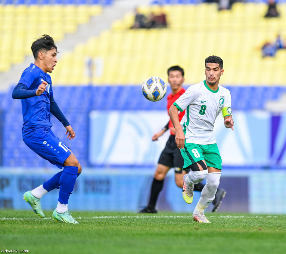 الأولمبي يتعادل مع أوزبكستان في لقاء غير محتسب