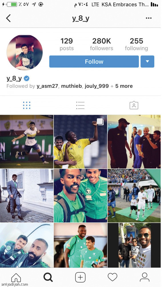 ياسر وجحفلي 
يسيطران على إنستجرام