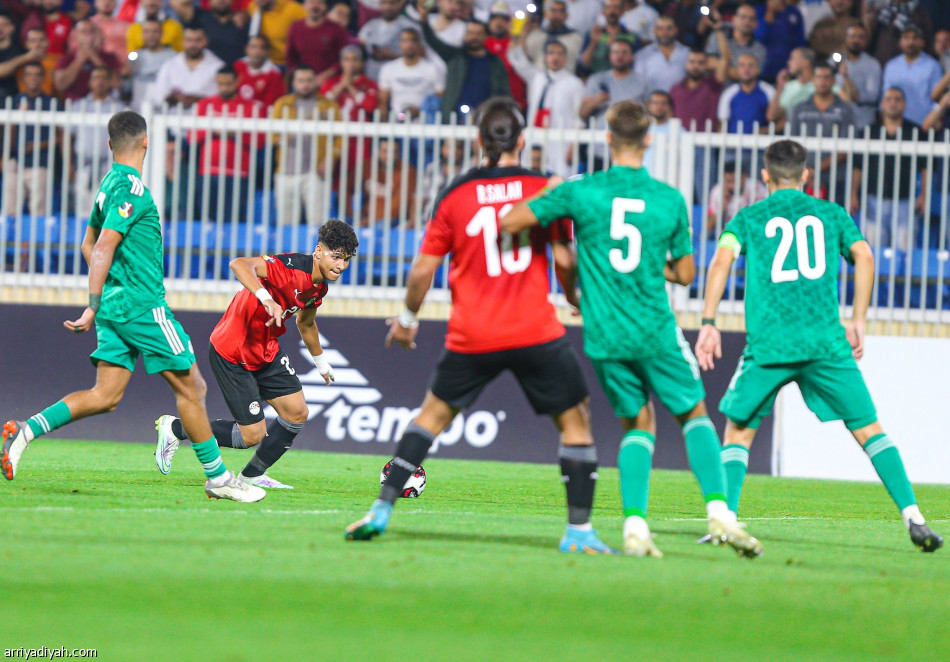 مصر تلحق بالسعودية إلى نهائي «عربية الشباب»