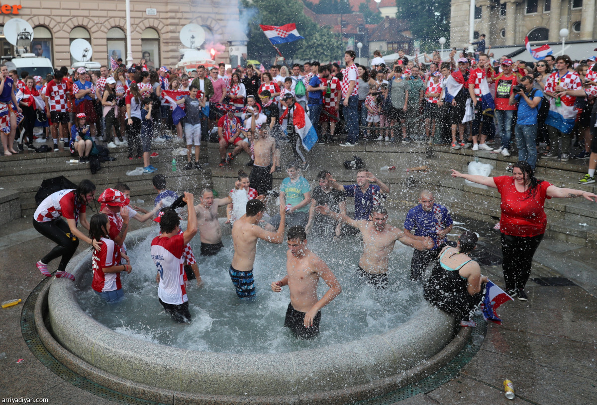 رغم الخسارة.. زغرب تحتفل