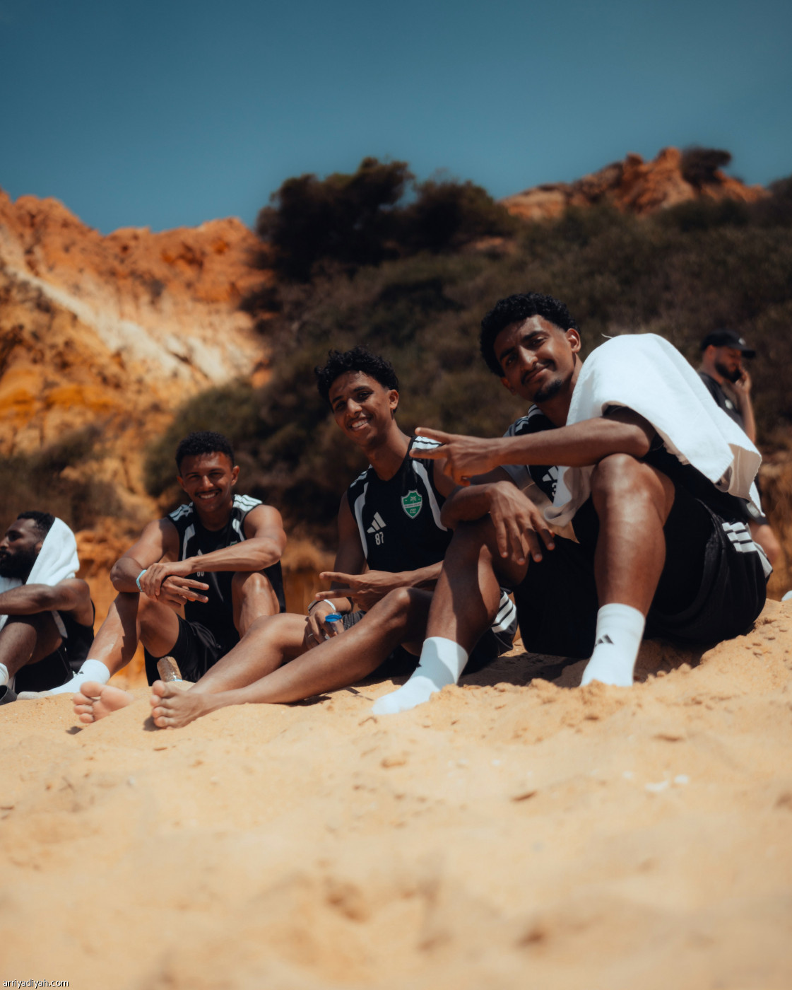 تدريب على الرمال