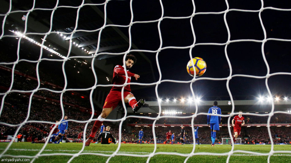 صلاح ينقذ ليفربول ويقترب من هداف الدوري الإنجليزي