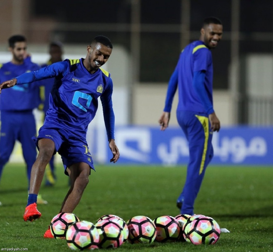 النصر يعود للتدريبات بغياب 9 لاعبين