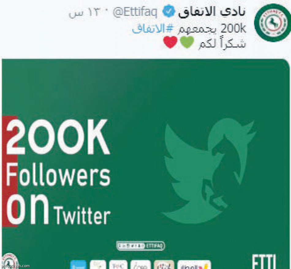 الاتفاق..
200 ألف متابع و5 لغات