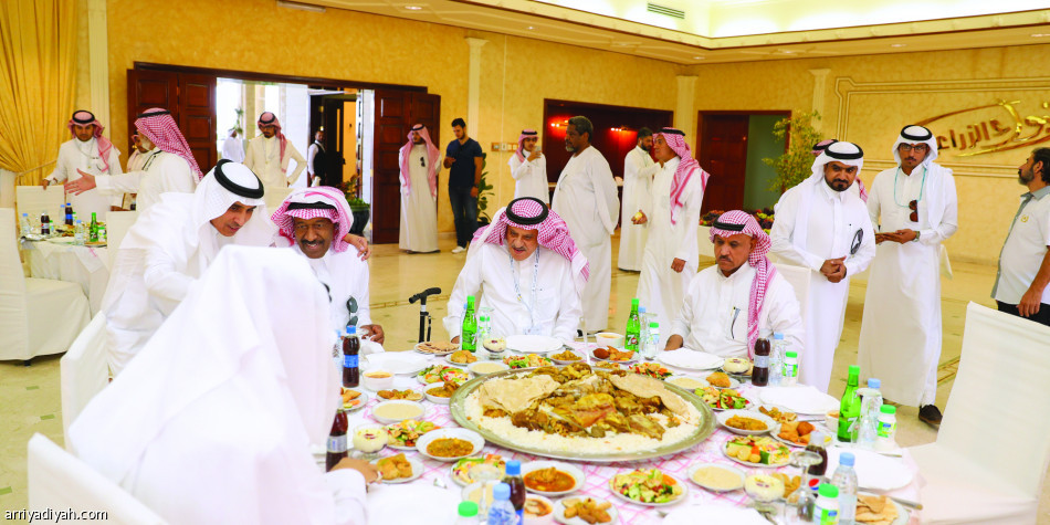 المزرعة تحظى بإعجاب الضيوف