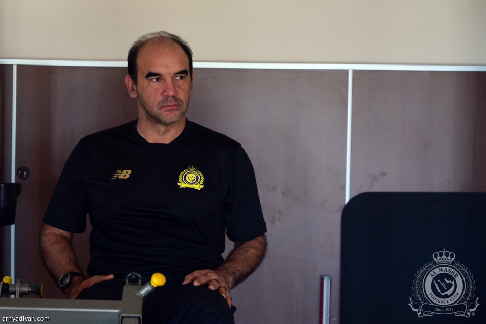 النصر يواصل تدريبات الحديد بتركيا