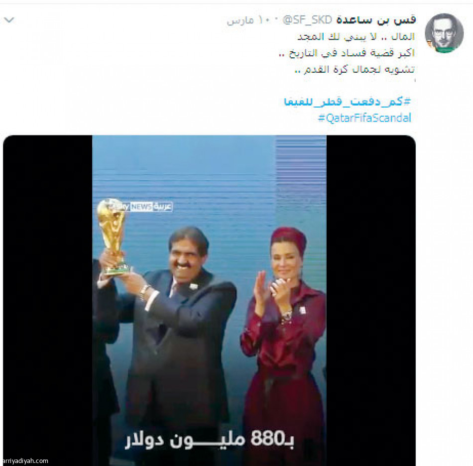 #كم_دفعت_قطر_للفيفا..
12 مليون تفاعل