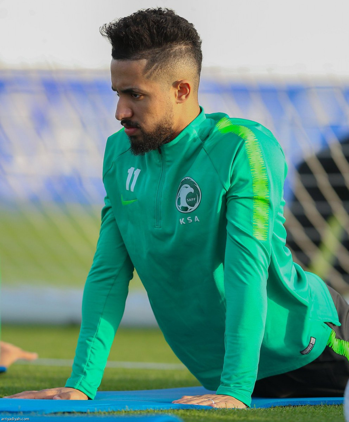 الأخضر يعاود تدريباته