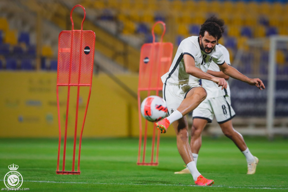 النصر يختتم تحضيرات «تجربة» الرائد