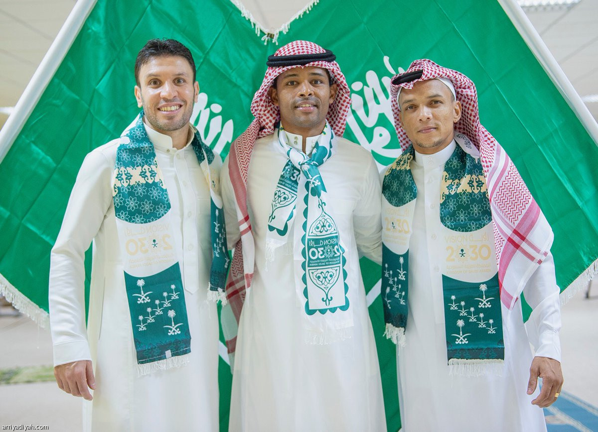 أجانب التعاون يحتفلون باليوم الوطني