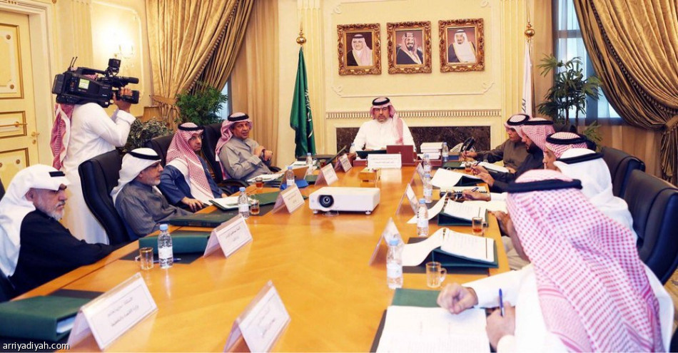 عبدالله بن مساعد  يترأس الاجتماع الأول للجنة متابعة التخصيص