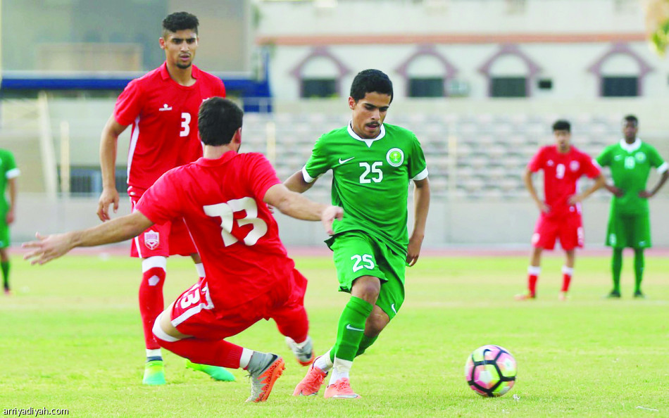 منتخب الشباب يكسب تجربة البحرين