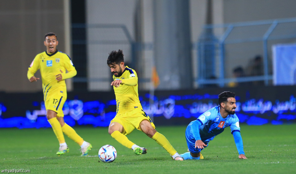 التعاون يخطف نقاط الباطن في الرمق الأخير