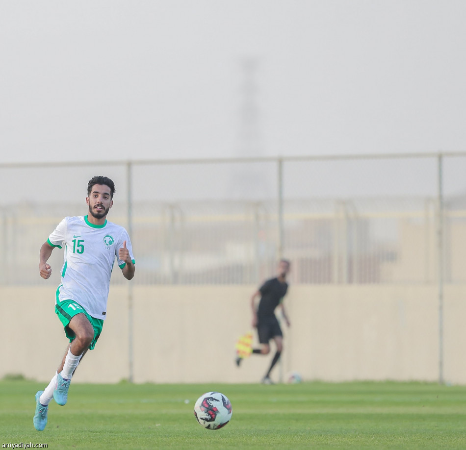 الأخضر الشاب يحسم تجربة طاجيكستان في 4 دقائق