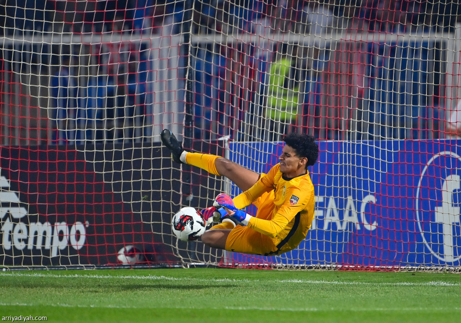 المرمش يصعد بالأخضر إلى نصف نهائي كأس العرب