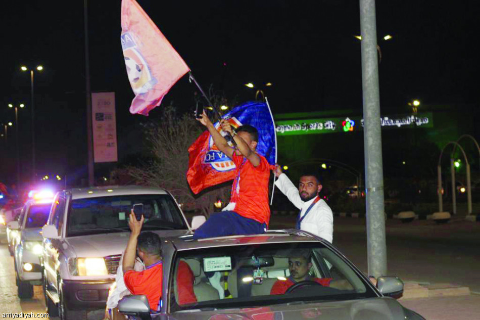 جماهير الفيحاء
تحتفل بالأبطال 3 ساعات