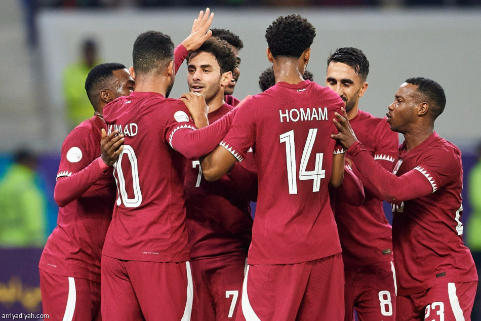 خليجي 25.. قطر تكسب الكويت بثنائية