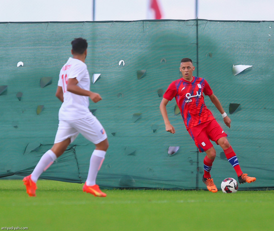 أبها يتعادل مع الكويت في التجربة الأولى