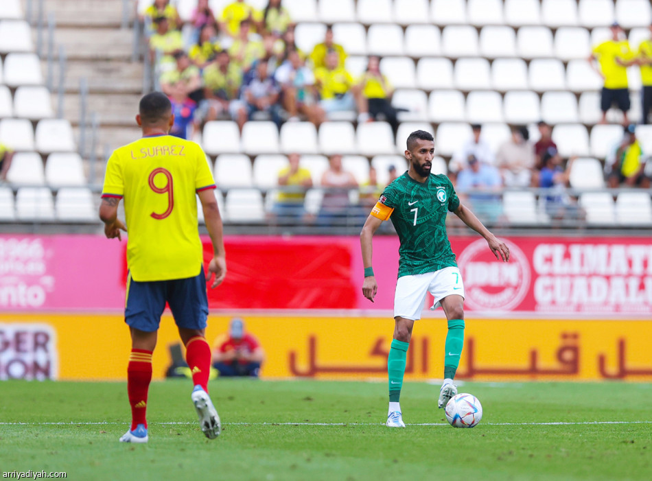 نتيجة كولومبيا.. 
الهزيمة 21 في تاريخ الأخضر